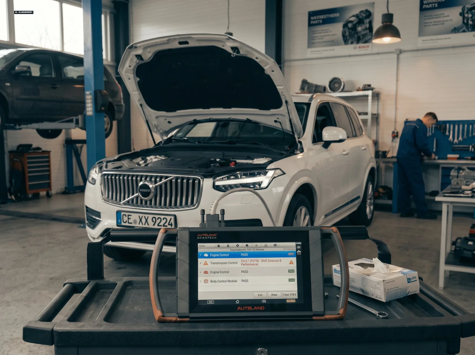 TG-81SC Automatikgetriebe Werkstatt