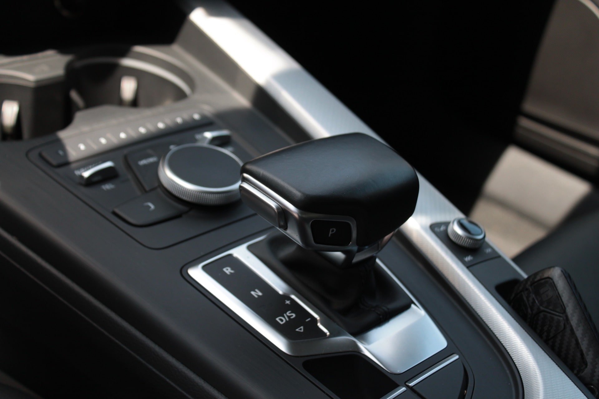 Wählhebel bei einem Automatikgetriebe eines Mazda